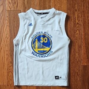 Adidas White Golden State Warriors Jersey